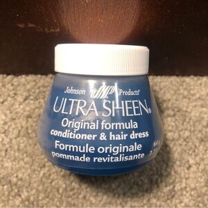 TRAVEL SIZE Ultra Sheen Original Formula Conditioner & Hair Dress Blue 2.25oz
